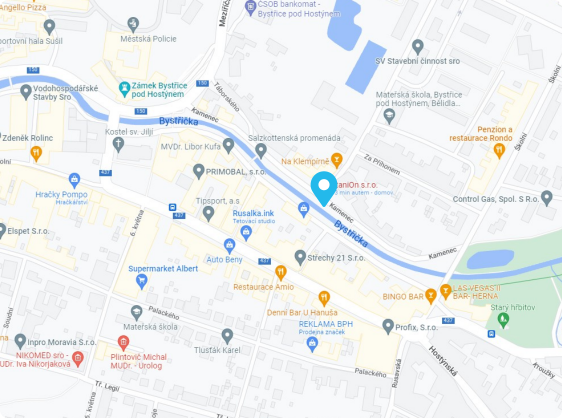 mapa Stanion